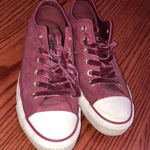Converse Velvet Shoes